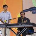 Foto: Staf Khusus  Presiden Bidang Ekonomi Kreatif Yovie Widianto dalam Jogja Financial Festival 2026 di Jogja Expo Center (JEC), Yogyakarta, Jumat (22/5/2026). (CNBC Indonesia/Faisal Rahman)