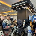 Suasana booth Antam di Jogja Expo Center (JEC), Yogyakarta, Jawa Tengah, Jumat (22/5/2026). (CNBC Indonesia/Elga nurmutia)