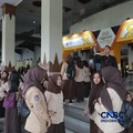 Suasana Jogja Financial Festival di Jogja Expo Center (JEC), Yogyakarta, Jawa Tengah, Jumat (22/5/2026). (CNBC Indonesia/Muhammad Sabki)
