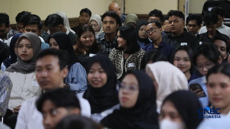 Suasana kegiatan Career Corner CT Corp dalam acara Jogja Financial Festival 2026 di Jogja Expo Center (JEC), Yogyakarta, Jawa Tengah, Jumat (22/5/2026).