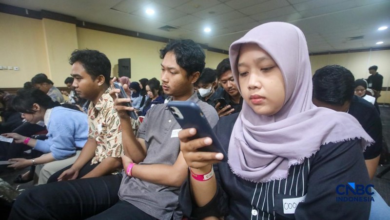 Suasana kegiatan Career Corner CT Corp dalam acara Jogja Financial Festival 2026 di Jogja Expo Center (JEC), Yogyakarta, Jawa Tengah, Jumat (22/5/2026).