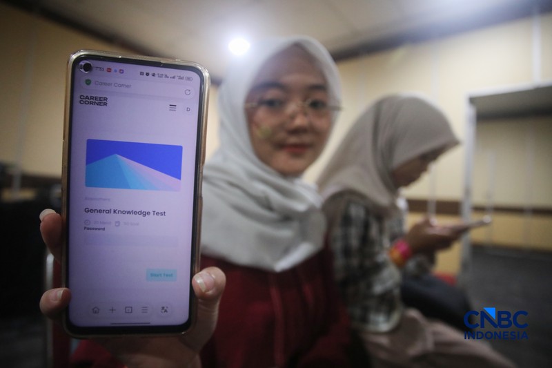 Suasana kegiatan Career Corner CT Corp dalam acara Jogja Financial Festival 2026 di Jogja Expo Center (JEC), Yogyakarta, Jawa Tengah, Jumat (22/5/2026). (CNBC Indonesia/Faisal Rahman)