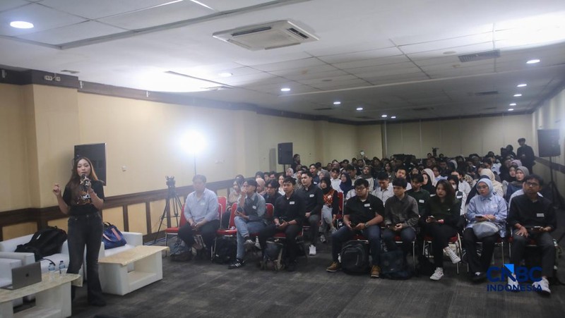 Suasana kegiatan Career Corner CT Corp dalam acara Jogja Financial Festival 2026 di Jogja Expo Center (JEC), Yogyakarta, Jawa Tengah, Jumat (22/5/2026).