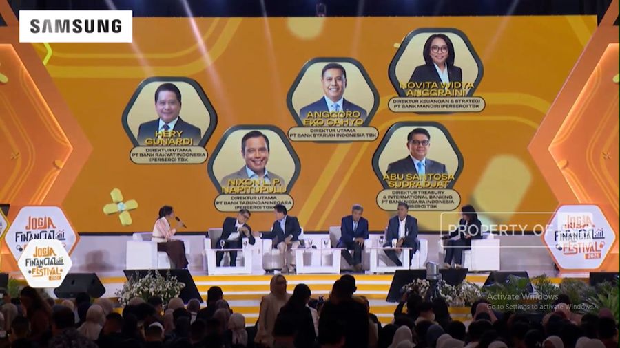 Bos Bank BUMN Ngumpul Bareng Anak Muda Jogja di Jogja Financial Festival 2026