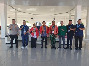 Buka Lomba Kreasi Baris Berbaris di Sumut, Sekjen MPR Beri Pesan Ini