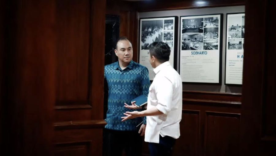CEO GoTo, Bapak Hans Patuwo, di kantor Sekretariat Kabinet, Jumat (22/5/2026). (Tangkapan layar instagram @sekretariat.kabinet)