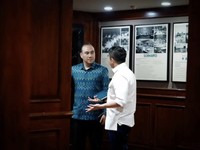 CEO GoTo, Bapak Hans Patuwo, di kantor Sekretariat Kabinet, Jumat (22/5/2026). (Tangkapan layar instagram @sekretariat.kabinet)