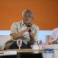 Direktur Jenderal Pengelolaan Pembiayaan dan Risiko, Direktorat Jenderal Pengelolaan Pembiayaan dan Risiko, Kementerian Keuangan RI, Suminto saat menyampaikan pemaparan dalam Jogja Financial Festival 2026 di Jogja Expo Center (JEC), Yogyakarta, DIY,