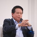 Direktur Utama (Dirut) PT Bank Rakyat Indonesia (Persero) Tbk, Hery Gunardi saat menyampaikan pemaparan dalam sesi Educational Class di acara Jogja Financial Festival 2026 di Jogja Expo Center (JEC), Yogyakarta, DIY, Sabtu (23/5/2026). (CNBC Indonesi