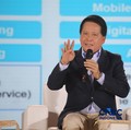 Direktur Utama PT Bank Rakyat Indonesia (Persero) Tbk, Hery Gunardi saat menyampaikan pemaparan dalam Jogja Financial Festival 2026 di Jogja Expo Center (JEC), Yogyakarta, DIY, Sabtu (23/5/2026). (CNBC Indonesia/Faisal Rahman)