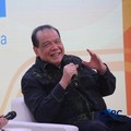 Founder & Chairman CT Corp, Chairul Tanjung saat menyampaikan pemaparan dalam sesi Educational Class di acara Jogja Financial Festival 2026 di Jogja Expo Center (JEC), Yogyakarta, DIY, Sabtu (23/5/2026). (CNBC Indonesia/Faisal Rahman)