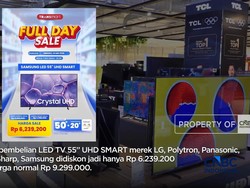 Gaspol! Banjir Diskon TV LED di Transmart