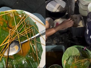 Geger Tusuk Sate Bekas Diduga Dicuci Ulang, Ini Klarifikasi Penjualnya!
