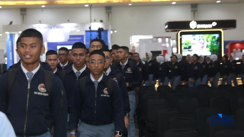 Jogja Financial Festival 2026 kembali menyapa masyarakat pada hari kedua pada Sabtu, (23/5/2026). (CNBC Indonesia/Muhammad Sabki)