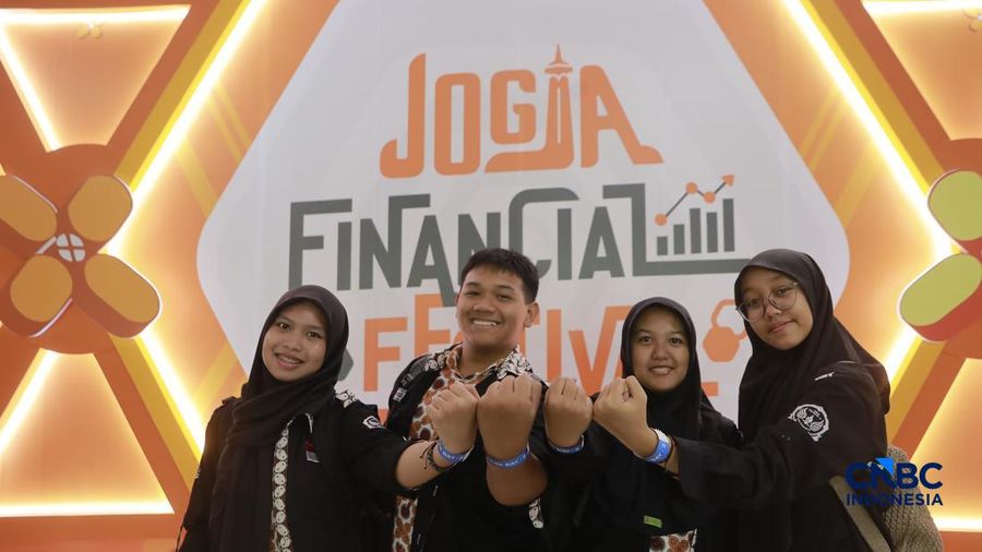 Jogja Financial Festival 2026 kembali menyapa masyarakat pada hari kedua pada Sabtu, (23/5/2026). (CNBC Indonesia/Muhammad Sabki)
