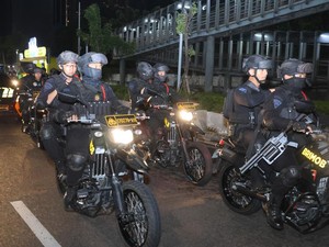 Patroli Dini Hari, Brimob Polda Metro Amankan Balap Liar-Narkoba Sintetis