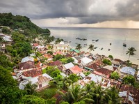 Pulau RUN, Maluku. (Istimewa)