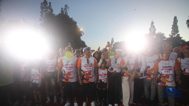 Potret Meriah, Ribuan Peserta Ikuti Jogja Run D-City 2026