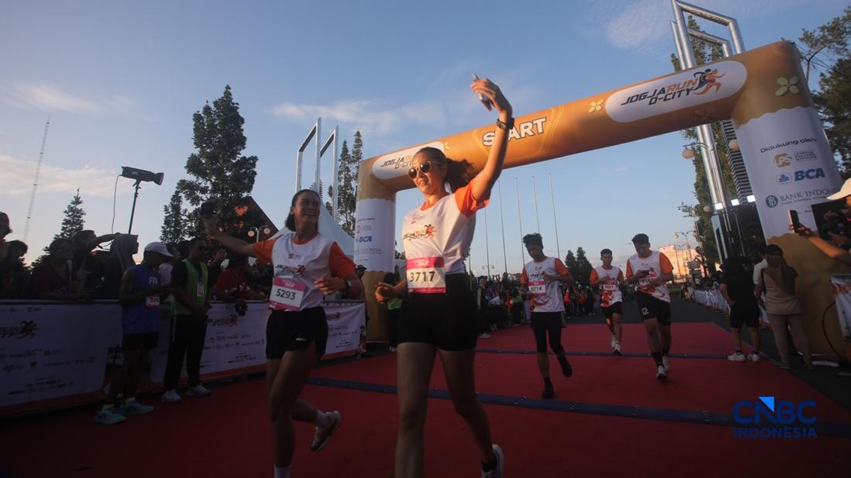 Dibuka Bos LPS, Jogja Run D-City Gaet 5.000 Lebih Peserta