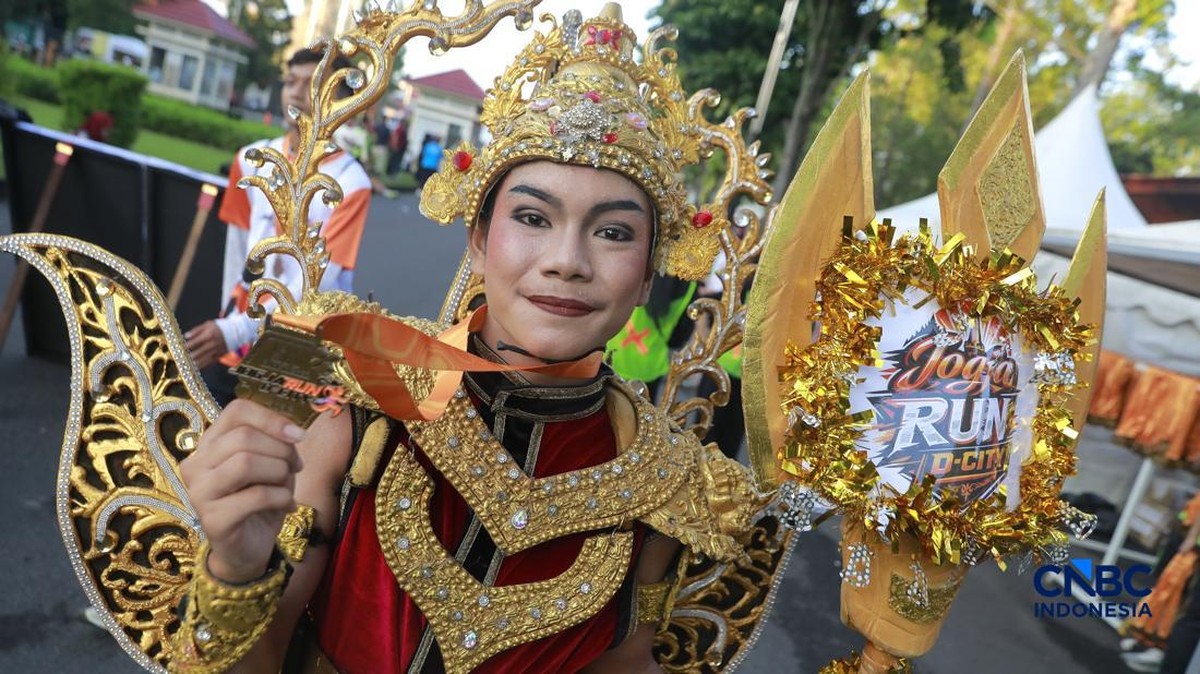 Penampakan Meriah Kostum Unik dan Kece Gelaran Jogja Run D-City 2026