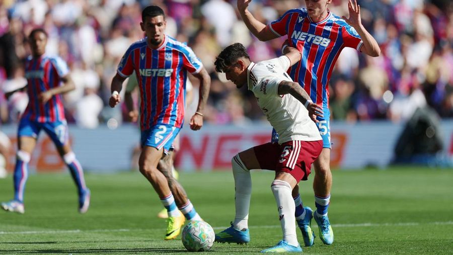 Arsenal menuntaskan laga terakhir Premier League dengan manis. Meriam London mengalahkan Crystal Palece 2-1.
Crystal Palace vs Arsenal berlangsung di Selhurst Park, Minggu (24/5/2026) malam WIB. (Action Images via Reuters/Matthew Childs)