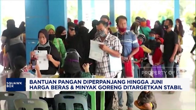 Video: Bantuan Pangan Diperpanjang, Harga Bahan Pokok Akan Stabil