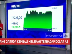 FTSE Russel Hapus 4 Saham RI - Rupiah Melemah ke Rp 17.720/USD