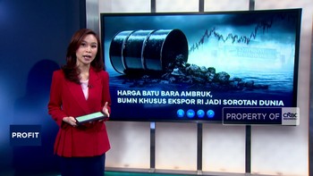 Harga Batu Bara Ambruk, BUMN Khusus Ekspor RI Jadi Sorotan Dunia