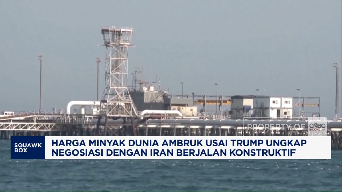 Video: Harga Minyak Dunia Ambruk Usai Negosiasi Trump dengan Iran