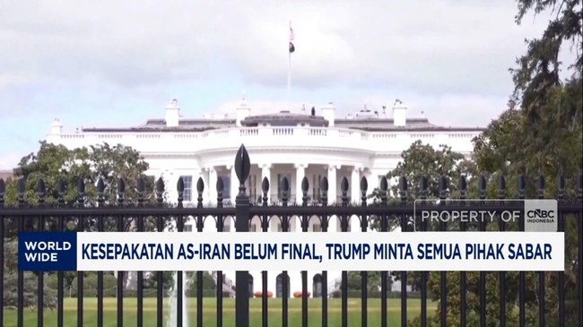 Video: Kesepakatan AS-Iran Belum Final, Trump Minta Semua Pihak Sabar
