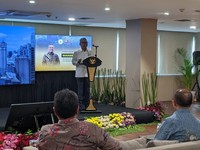 Ketua DEN Luhut B. Panjaitan dan Wakil Menkeu Suahasil Nazara, Senin (25/5/2026). (Istimewa)