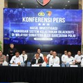 Konpres hasil investigasi gangguan sistem kelistrikan (BLACKOUT) di wilayah Sumatera oleh Bareskrim Polri. (Dok. Bareskrim)
