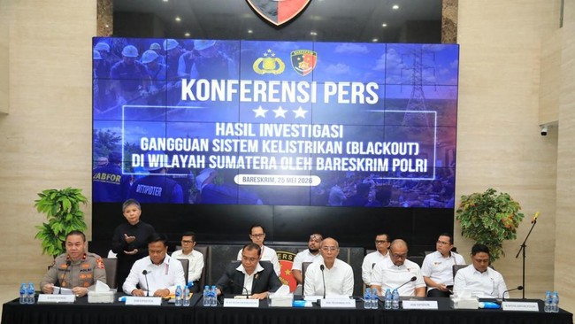 Bareskrim Polri Ungkap Investigasi Penyebab Padam Listrik Sumatra