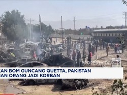 Ledakan Bom Guncang Quetta, Pakistan, Puluhan Orang Jadi Korban