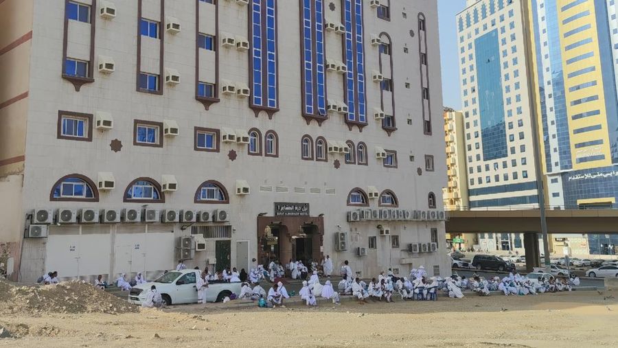 Jemaah haji Indonesia berangkat ke Arafah, Senin (25/5/2026).