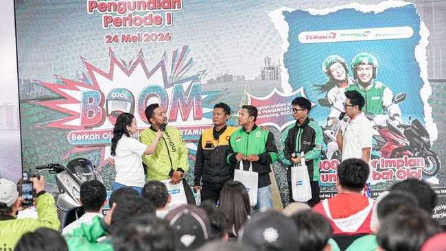 Pertamina Apresiasi Mitra Ojol Lewat Program BOOM Periode 1