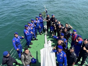 Rendezvous Polda Riau dan Polisi Malaysia Perkuat Keamanan Laut di Selat Malaka