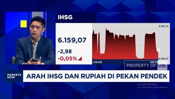 Sentimen Domestik Dorong Aksi Jual, IHSG & Rupiah Kembali Melemah