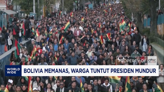 Video: Bolivia Memanas, Warga Tuntut Presiden Mundur