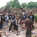 Gempa bumi Yogyakarta dengan kekuatan 6,3 Magnitudo dengan kedalaman 12,5 km pada tahun 2006. (Dok. Pemda DIY via Universitas Islam Indonesia)
