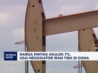 Harga Minyak Anjlok 7%, Usai Negosiator Iran Tiba di Doha
