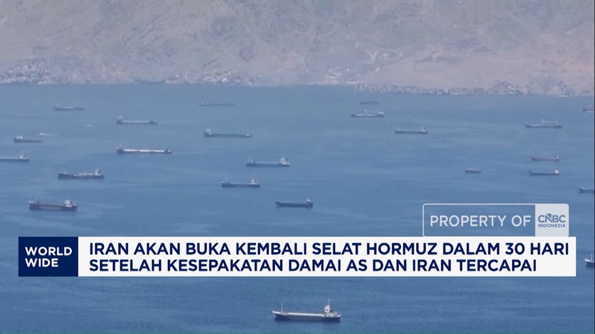 Video: Iran Akan Buka Selat Hormuz Setelah AS-Iran Kesepakatan Damai