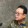 Ketua Umum Gabungan Pengusaha Kelapa Sawit Indonesia (GAPKI) Eddy Martono saat ditemui di Kantor Kementerian Pertanian (Kementan), Jakarta, Selasa (26/5/2026). (CNBC Indonesia/Martyasari Rizky)