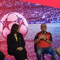 Konferensi Pers Peluncuran Kerjasama Telkomsel dan TVRI untuk Penayangan Piala Dunia FIFA 2026, di Kantor Telkomsel, Jakarta, Selasa (26/5/2026). (CNBC Indonesia/Intan Rakhmayanti)