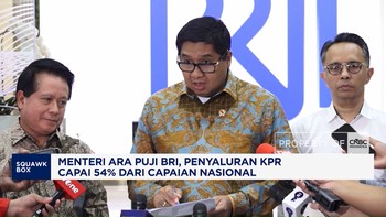 Menteri Ara Puji BRI, Penyaluran KPR Capai 54% Dari Capaian Nasional