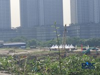 Menteri Perumahan dan Kawasan Permukiman (PKP) Maruarar Sirait menjelaskan proses pembangunan rumah susun (rusun) subsidi di Meikarta Cikarang, Kabupaten Bekasi Jawa Barat masih berlangsung, di mana saat ini prosesnya tengah membangun pondasi dasar.