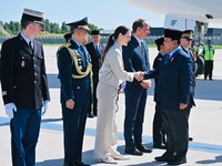 Presiden Prabowo Subianto tiba di Bandara Orly, Paris, Republik Prancis, Selasa (26/5/2026). (Dok. BPMI Sekretariat Presiden)