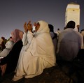 Muslim pilgrims gather at Mount of Mercy on the plain of Arafat during the annual hajj pilgrimage, outside the holy city of Mecca, Saudi Arabia, May 26, 2026. REUTERS/Ibraheem Abu Mustafa