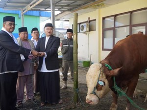 Pemkab Sukabumi Salurkan 322 Hewan Kurban