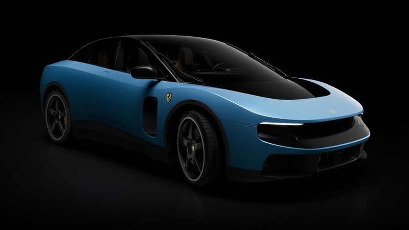 Ferrari meluncurkan mobil listrik pertamanya